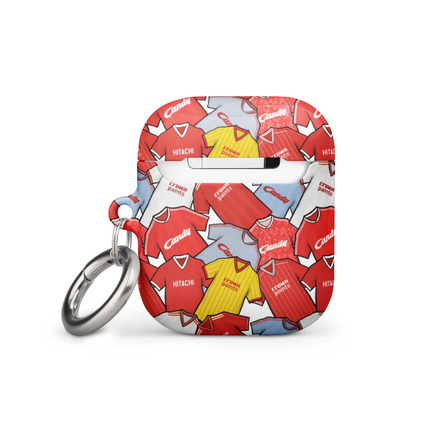 Liverpool Retro Shirts Inspired Football Case for AirPods®
