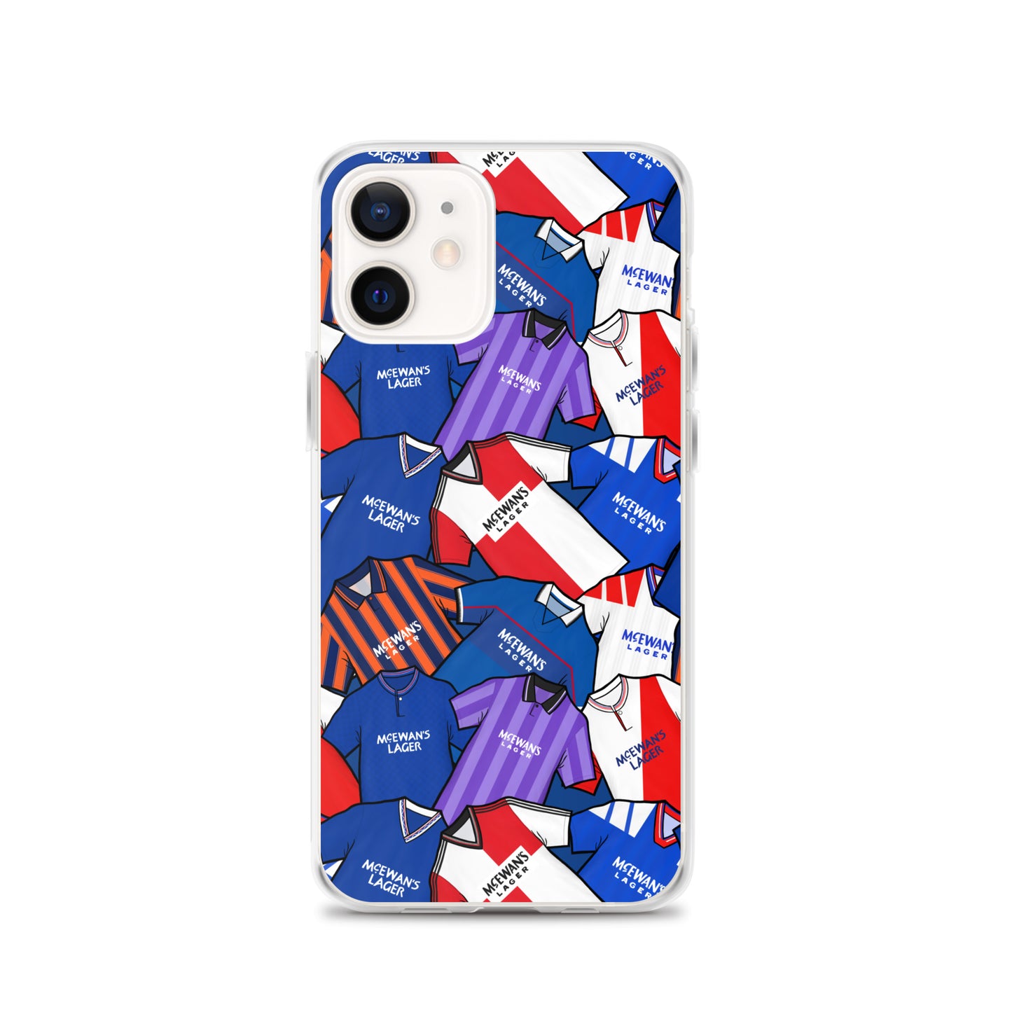 Rangers Inspired Retro Shirts Themed Football Clear Case for iPhone®