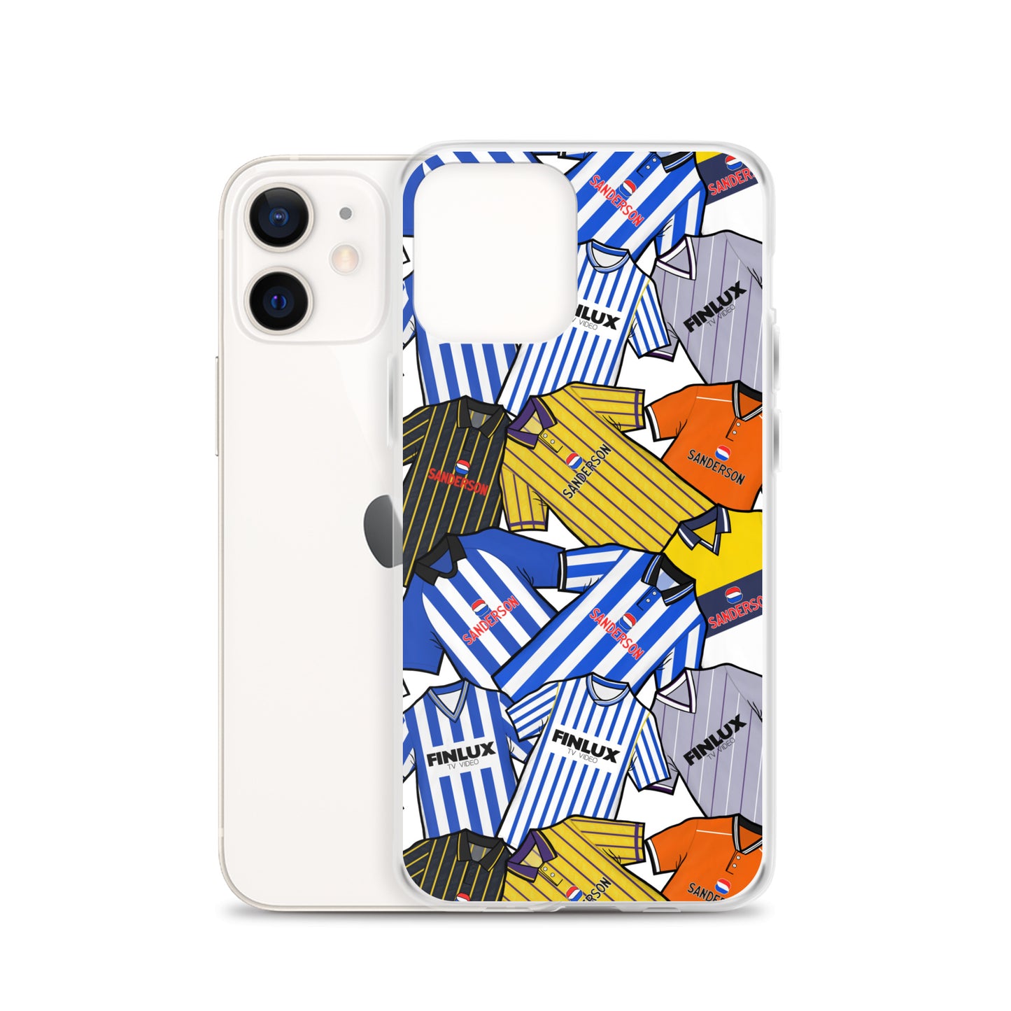 Sheff Wed Inspired Retro Shirts Clear Case for iPhone®