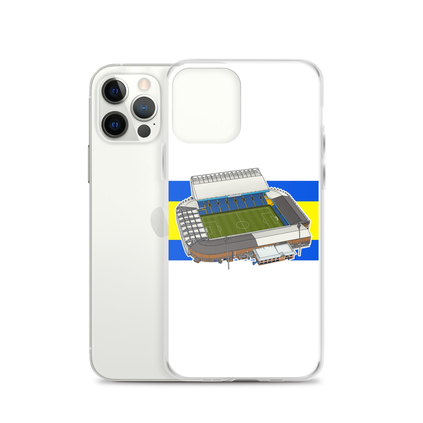 Elland Road Inspired Leeds Themed Clear Case for iPhone®