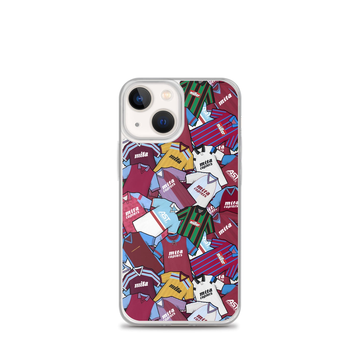 Retro Shirts of the Lions Clear Case for iPhone®
