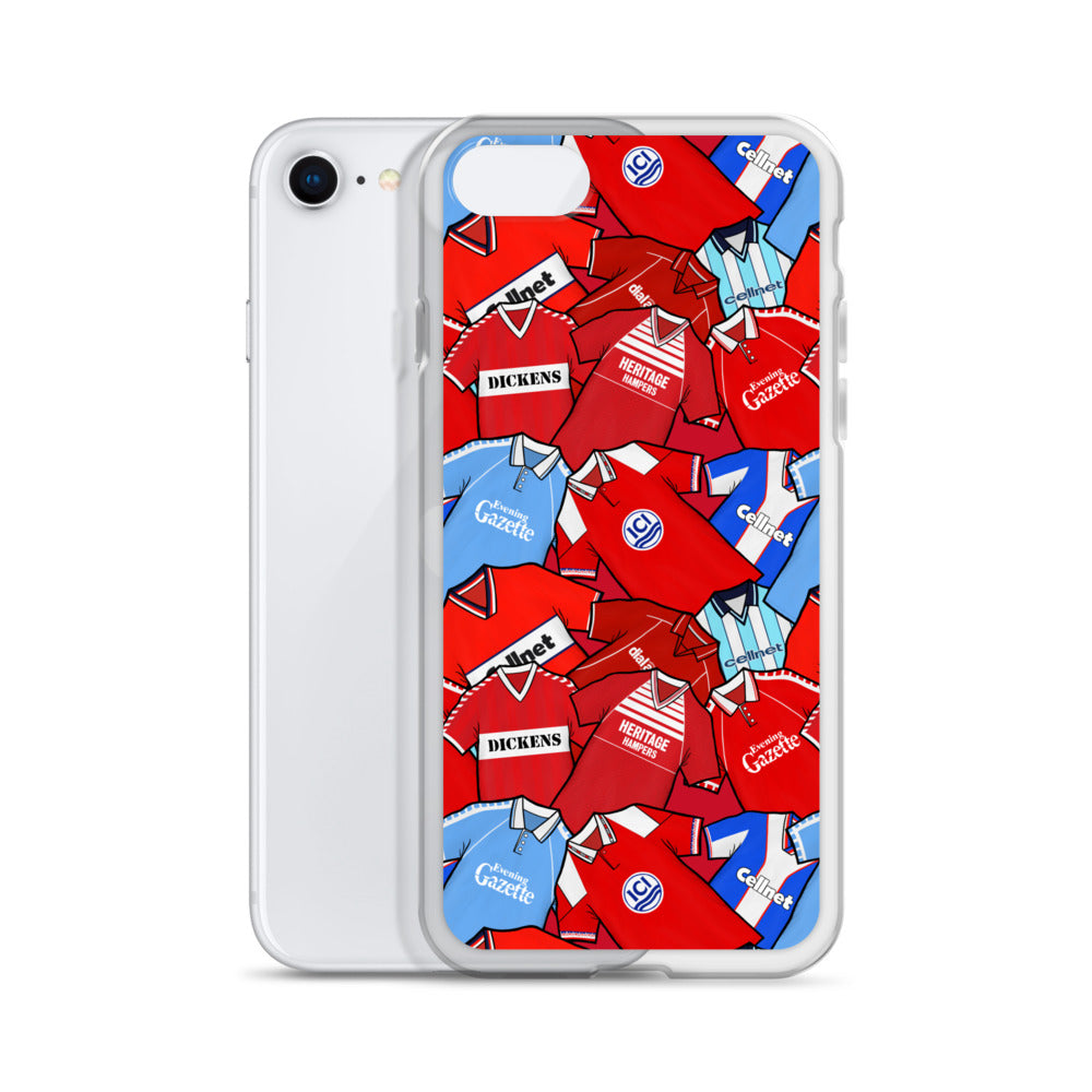 Middlesbrough Inspired Retro Shirts Football Clear Case for iPhone®