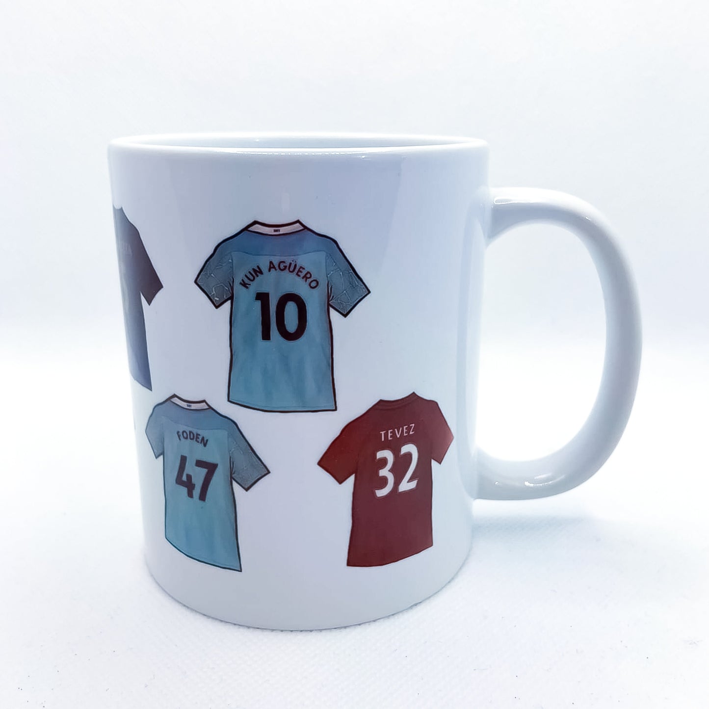 City Legends Shirts Handmade Ceramic Football Mug