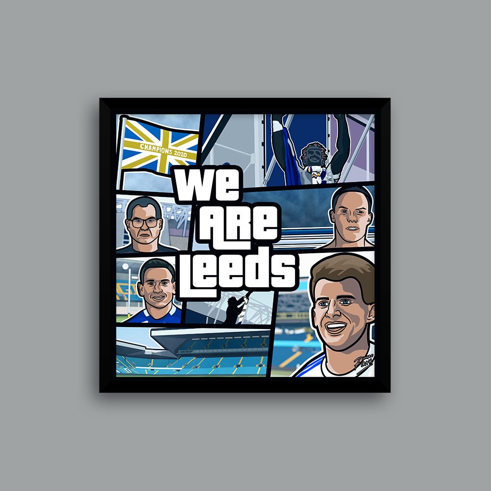 We are Leeds Handmade Illustrated Poster Print
