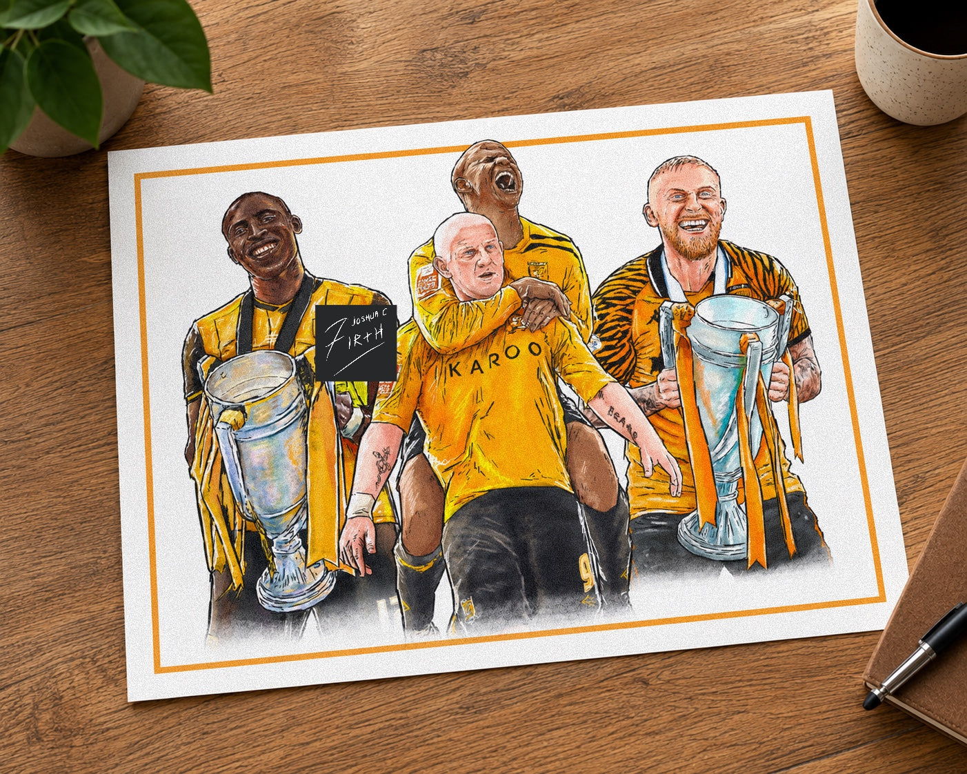 Three Play-Off Finals, Three Defining Moments: The Story Behind My Hull City-Inspired Artwork