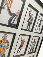 Hull Playoff Legends Limited Edition Art Framed Football Print
