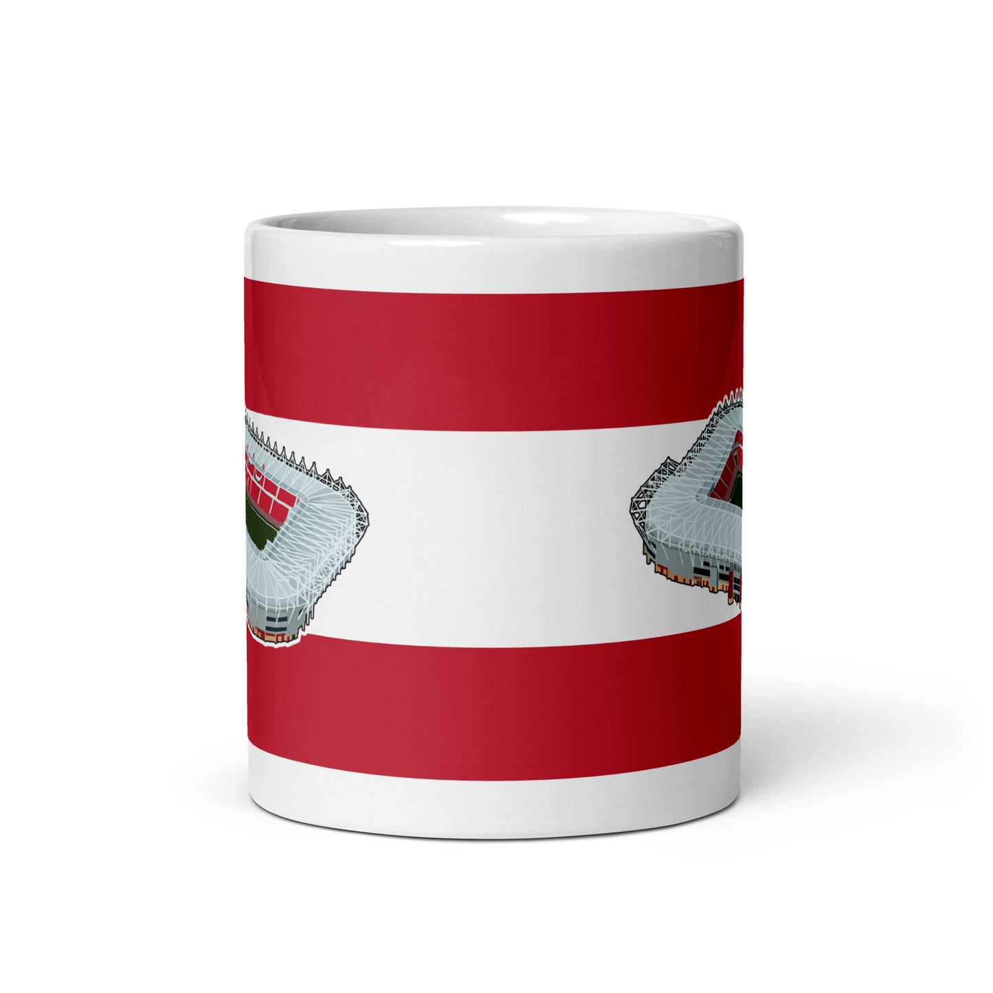 Mug featuring artwork of the home of Middlesbrough Football Club, The Riverside Stadium in North Yorkshire