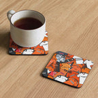 This football coaster is a mashup of the Dundee United shirts of the past, inspired by the classic style of the past. 