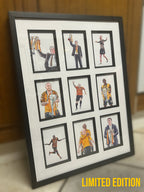 Hull Playoff Legends Limited Edition Art Framed Football Print