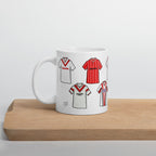 Airdrie Retro Shirts Ceramic Football Mug