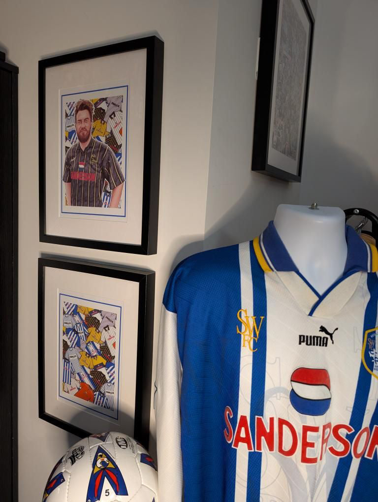 Woody - Custom Commission & Sheffield Wed Inspired Print