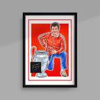 Vivid artwork of Nottingham Forest legend Brian Clough, printed on high-quality paper. Available in A4, A3, and A5 sizes, this premium poster print is perfect for any Forest fan looking to showcase their admiration for the iconic manager. A must-have addition to any football fan's collection!