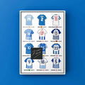 Icons of Brighton Retro Shirts Football Print