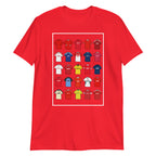 Barnsley Inspired Retro Shirts T-shirt ideal for anyone who is a fan of Barnsley - Colour Red
