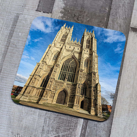 Photograph of Beverley Minster as a Drinks Coaster