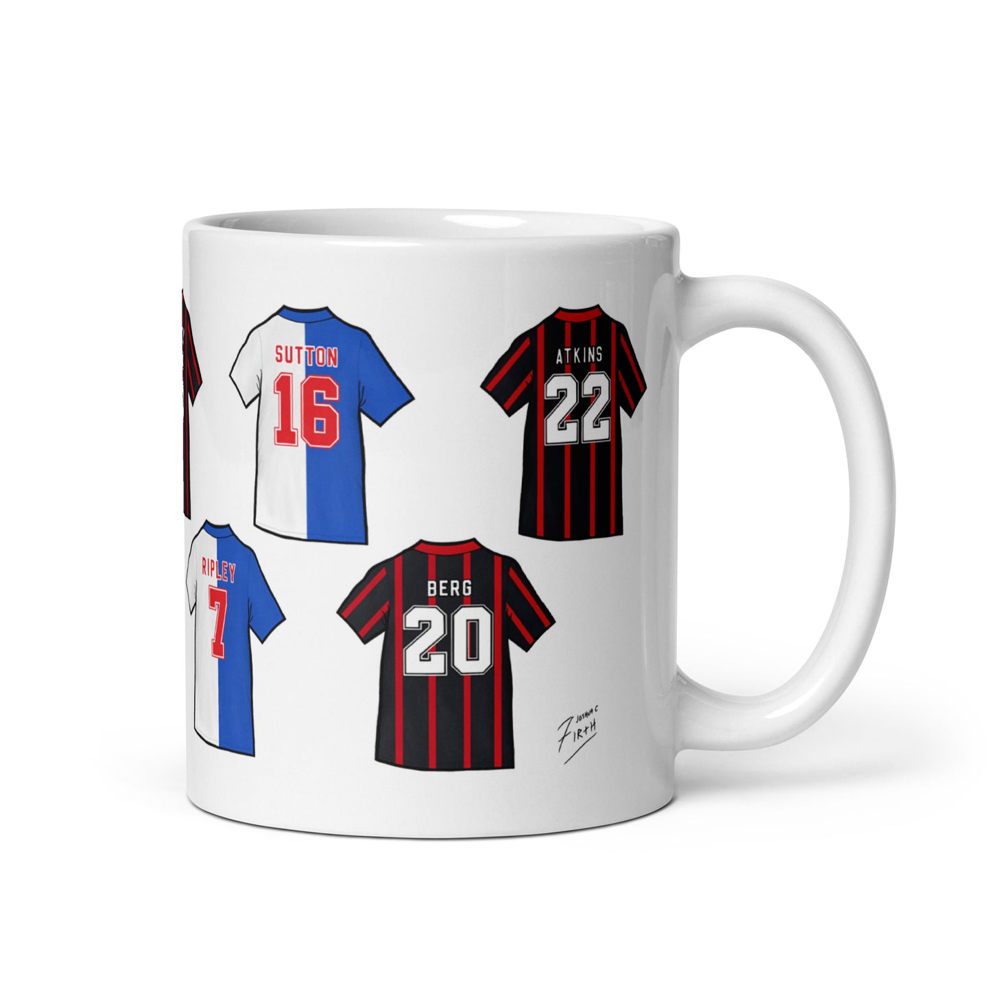 Drinking mug Inspired by the legendary Blackburn Rovers team of 1994/95