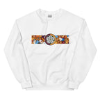 Bradford City FC-inspired retro football sweatshirt featuring a bold central Yorkshire rose design. This unisex pullover combines vintage kit aesthetics with warm, everyday comfort—perfect for chilly match days, pub nights, or casual wear. The design pays tribute to classic Bantams jerseys and proudly reflects Bradford’s rich football heritage and Yorkshire identity. A great gift or wardrobe staple for loyal fans who love retro football culture and their hometown pride. WHITE