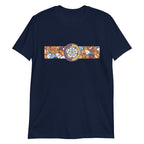 Bradford City FC-inspired retro football t-shirt featuring a bold central Yorkshire rose design. This short-sleeve unisex shirt blends vintage jersey aesthetics with modern comfort, making it perfect for loyal Bantams fans. The artwork is a creative tribute to classic football kits, with a nostalgic nod to Bradford’s heritage and pride in Yorkshire roots. Ideal for match days, casual wear, or gifting to passionate supporters of the club.