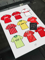 Inspired by Bristol City history, this retro artwork is available in A3 and A4, framed or unframed. A perfect gift or wall piece for any true Robins fan