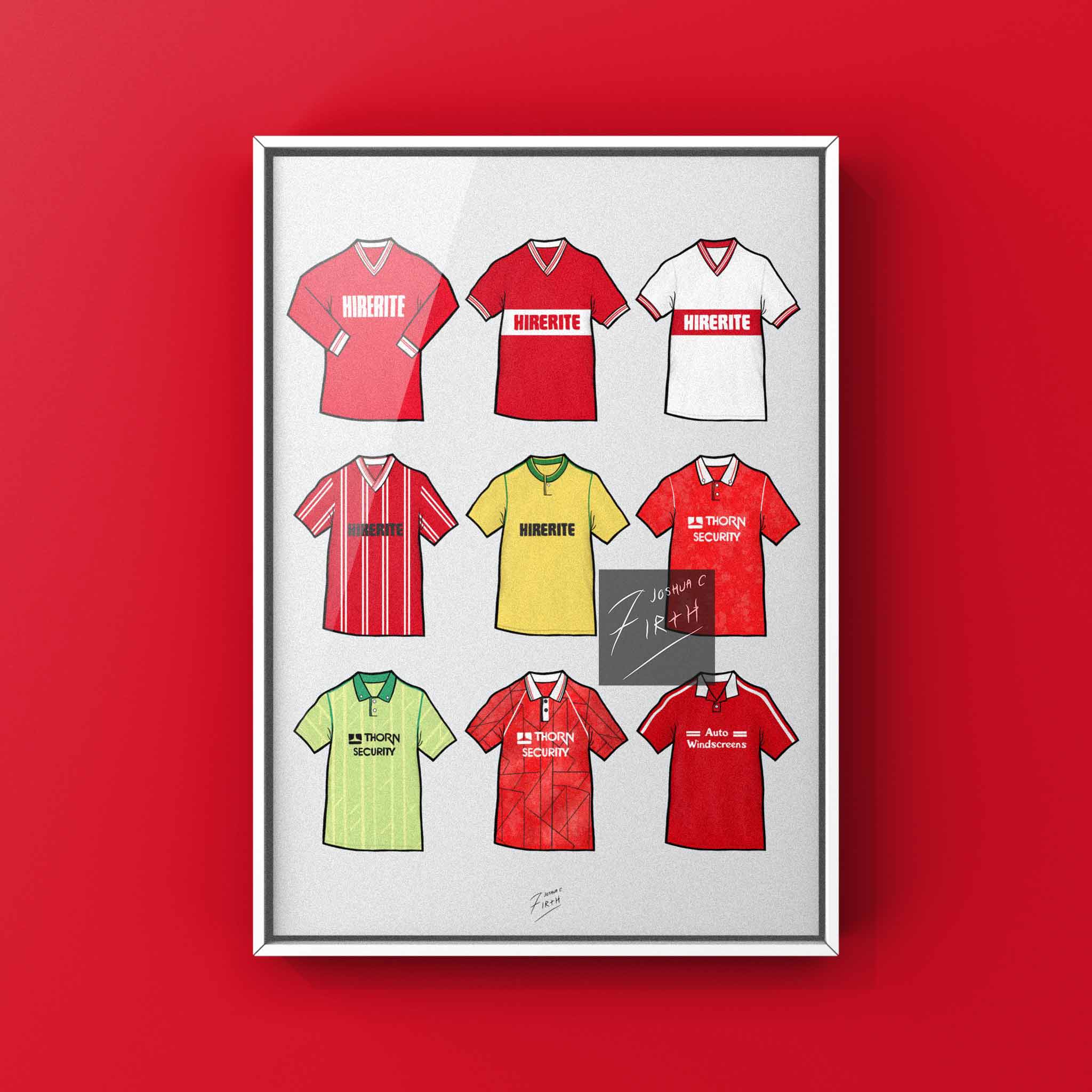 Inspired by Bristol City history, this retro artwork is available in A3 and A4, framed or unframed. A perfect gift or wall piece for any true Robins fan