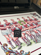 Burnley Inspired 1959-1960 Title Winners Football Print