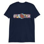 This T-shirt design pays tribute to Burnley FC’s rich heritage, blending the club’s iconic claret and blue with a bold, retro-inspired look. Featuring classic jersey patterns and a central Lancashire Rose emblem, it honors the pride and passion of the Turf Moor faithful. A perfect mix of vintage football style and modern streetwear—crafted for true Clarets supporters