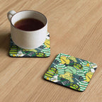 A football coaster inspired by the iconic Glasgow Celtic shirts of the past is a perfect gift for any Hoops fan!