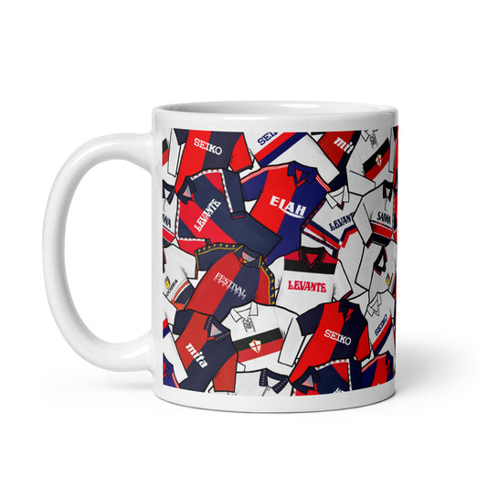 Genoa Retro Shirts Collage Ceramic Football Mug