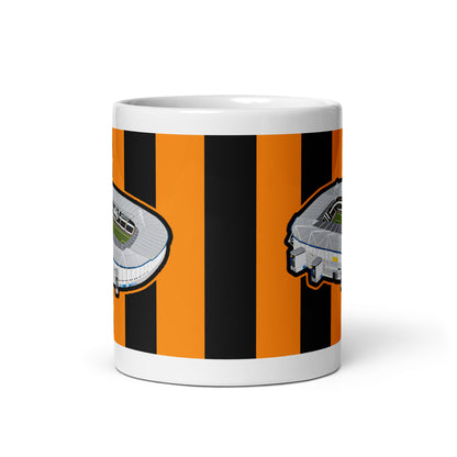 Mug inspired by the home of Hull City in East Yorkshire! Home of the Tigers