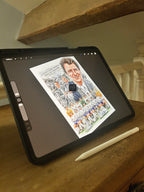 Brian Clough Derby Inspired 1972 Champions of England Artwork Poster Print