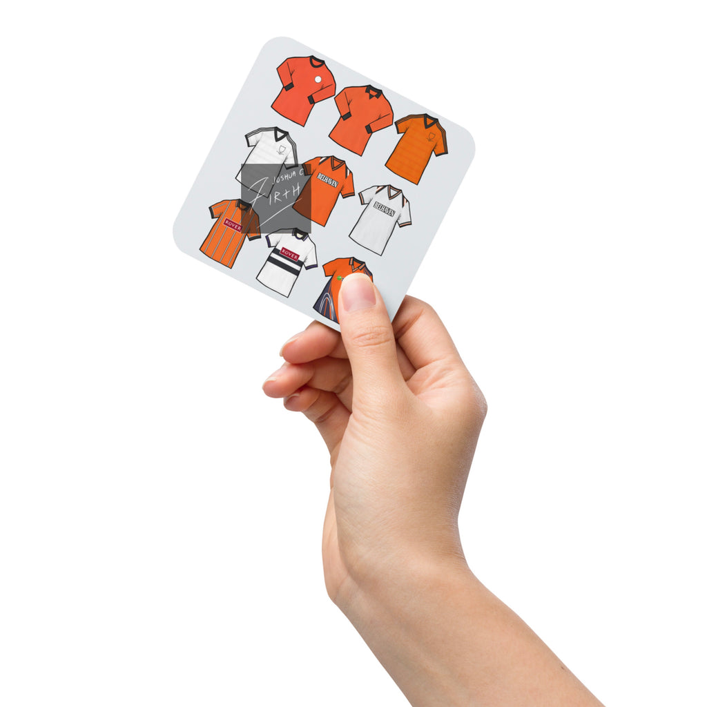 Dundee Utd Retro Shirts Memorabilia Football Coaster