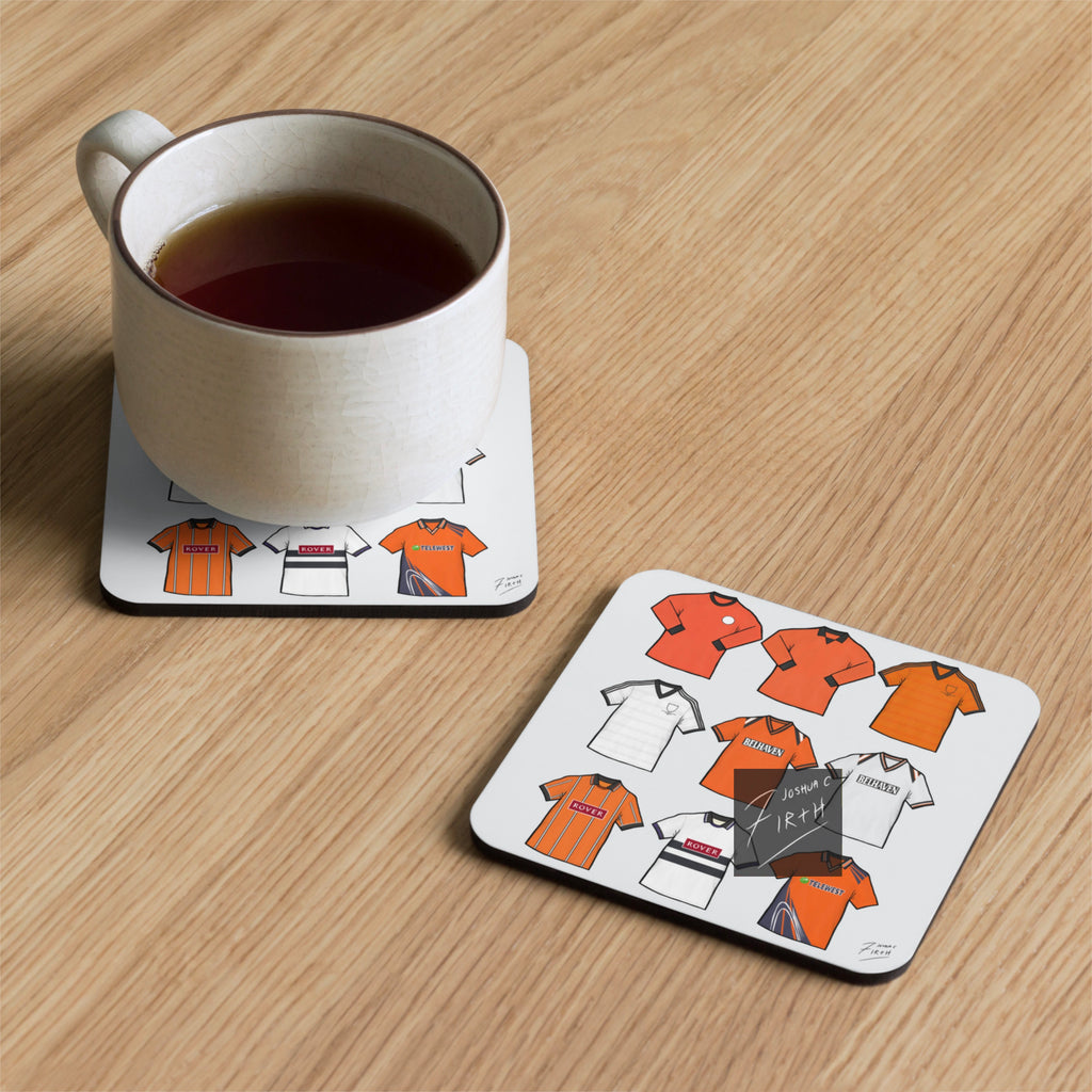 Dundee Utd Retro Shirts Memorabilia Football Coaster