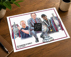 Celebrate Burnley's championship-winning legacy with this independently created, unofficial artwork by Joshua C. Firth. Featuring Sean Dyche, Harry Potts and Vincent Kompany, this original hand-drawn illustration honours the managers who led Burnley to title-winning success. Created by a supporter, this fan-inspired artwork is a tribute to the football history in England, and is absolutely no way tied to any football club or brand. Created by a fan, for the fans