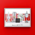 Hull Kingston Rovers Historic Trophy Winners Inspired Rugby League Print