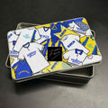 Leeds United Elland Road Inspired Football Retro Shirts Metal Sweets / Biscuit Tin
