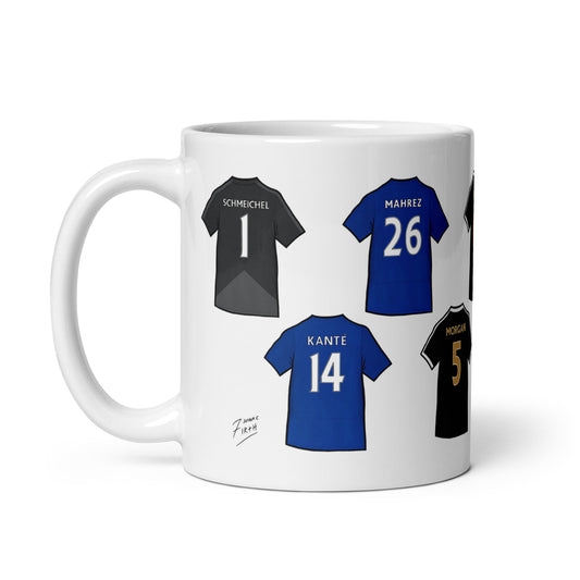 Leicester City Football themed title winners 2015/16