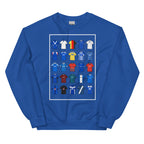 Retro Birmingham City–inspired sweatshirt with a classic fit, soft feel, and durable stitching. Crafted from a pre-shrunk cotton-polyester blend—perfect for fans who love vintage Blues football style.