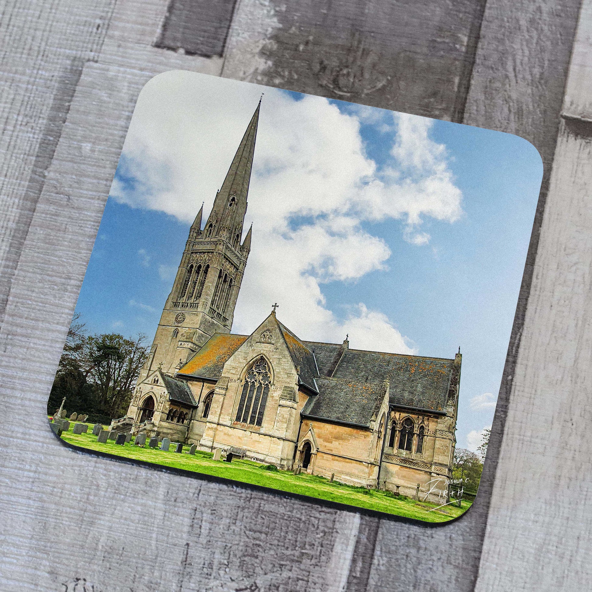 St Mary's Church, South Dalton, East Yorkshire Drinks Coaster