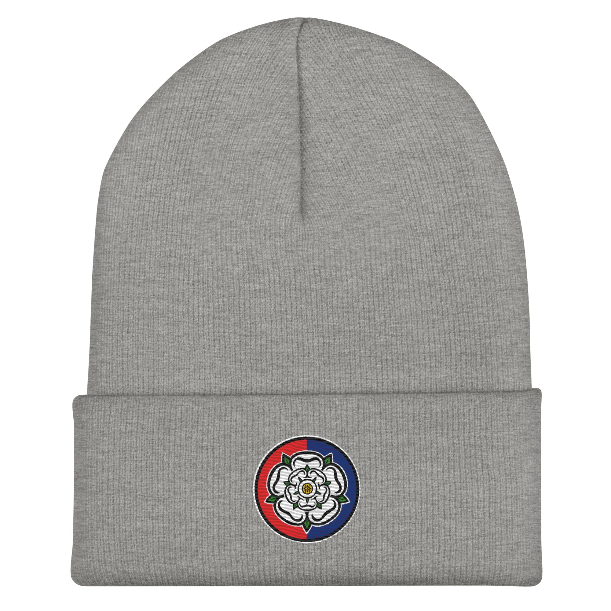 Stay warm with classic York City Minstermen style. This unofficial retro-inspired beanie offers a soft, comfy fit—Ideal for York fans who love vintage football fashion. GREY