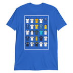 This Derby County FC T-shirt is inspired by the club’s iconic football shirts, featuring bold black and white colours with a modern twist. Designed for Rams fans who love classic football style, it combines vintage jersey patterns, textured details, and premium comfort. Celebrate Derby County’s proud heritage and lasting legacy with a look that’s perfect for match days, casual wear, or as a thoughtful Derby County football gift. A must-have retro Derby County T-shirt for true supporters who value tradition