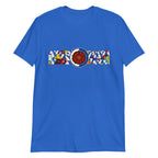 This T-shirt design celebrates Blackburn Rovers’ rich football heritage, combining the club’s iconic blue and white halves with a bold, retro-inspired aesthetic. Featuring classic kit patterns and a central Red Rose of Lancashire emblem, it honors the deep-rooted pride and tradition of the Ewood Park faithful. A perfect blend of vintage football culture and modern streetwear—crafted for true Rovers supporters