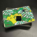 Yeovil Town Glovers Inspired Football Retro Shirts Metal Sweets / Biscuit Tin