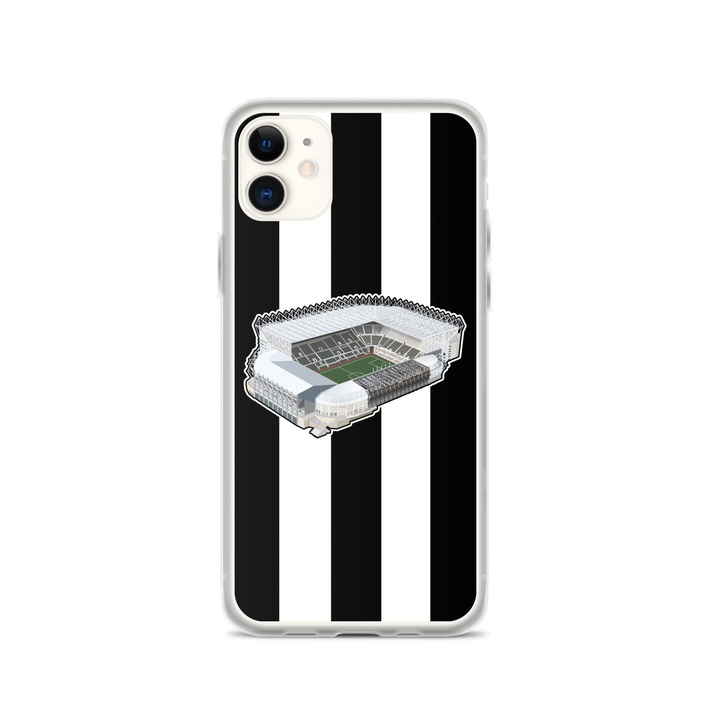 Home of Newcastle Artwork Themed Clear Case for iPhone