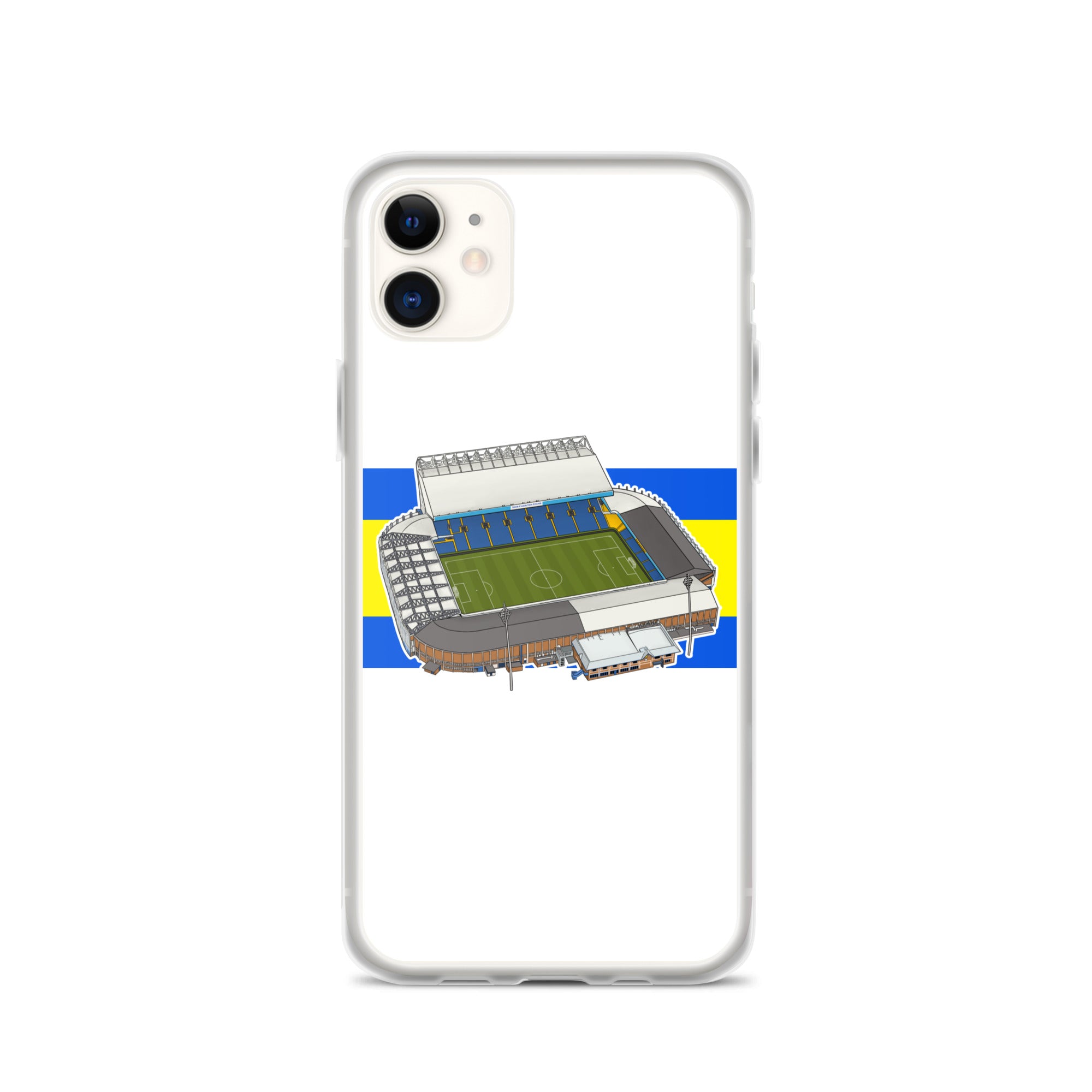 Elland Road Inspired Leeds Themed Clear Case for iPhone®