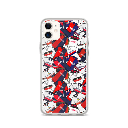 Retro Genoa Inspired Clear Case for iPhone®