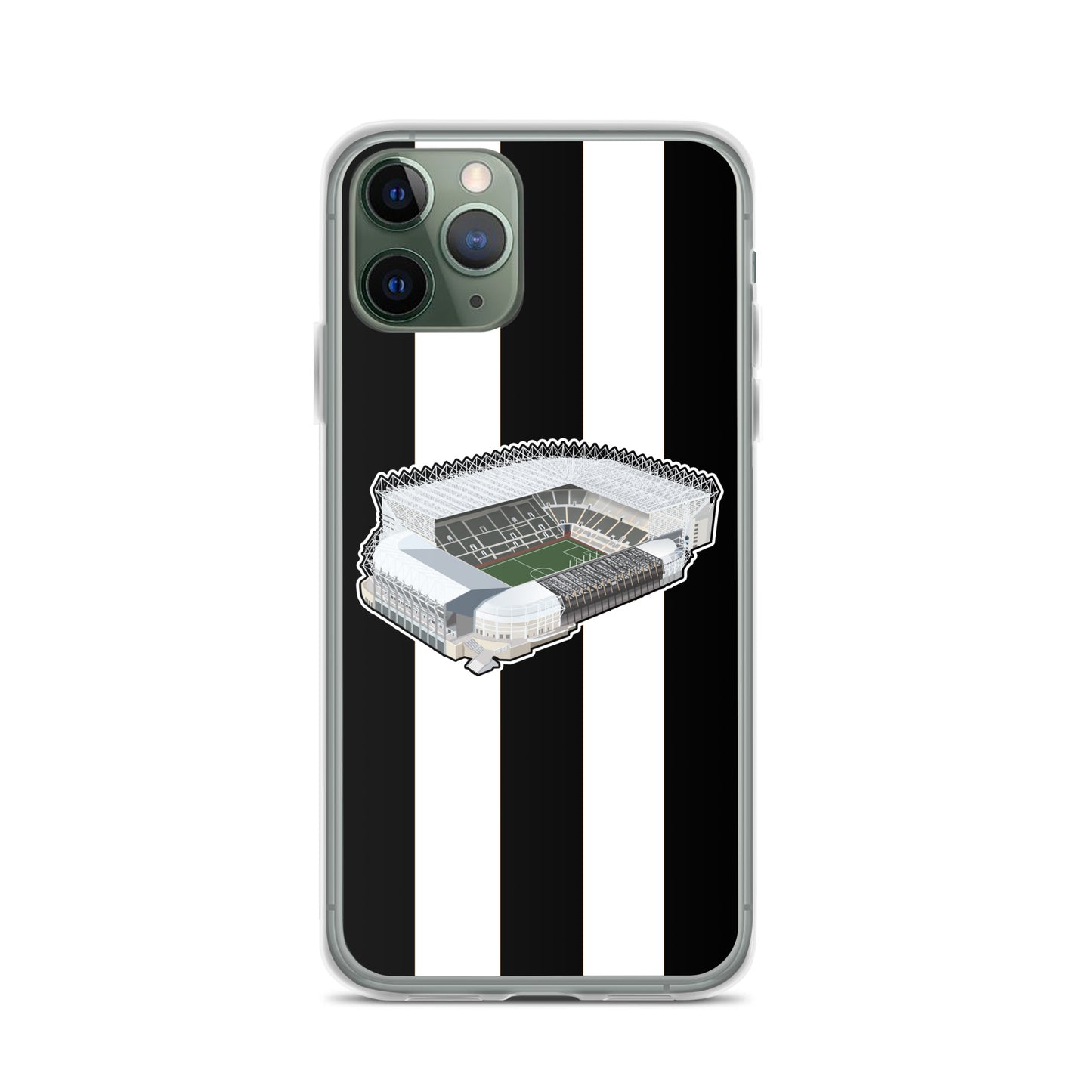 Home of Newcastle Artwork Themed Clear Case for iPhone