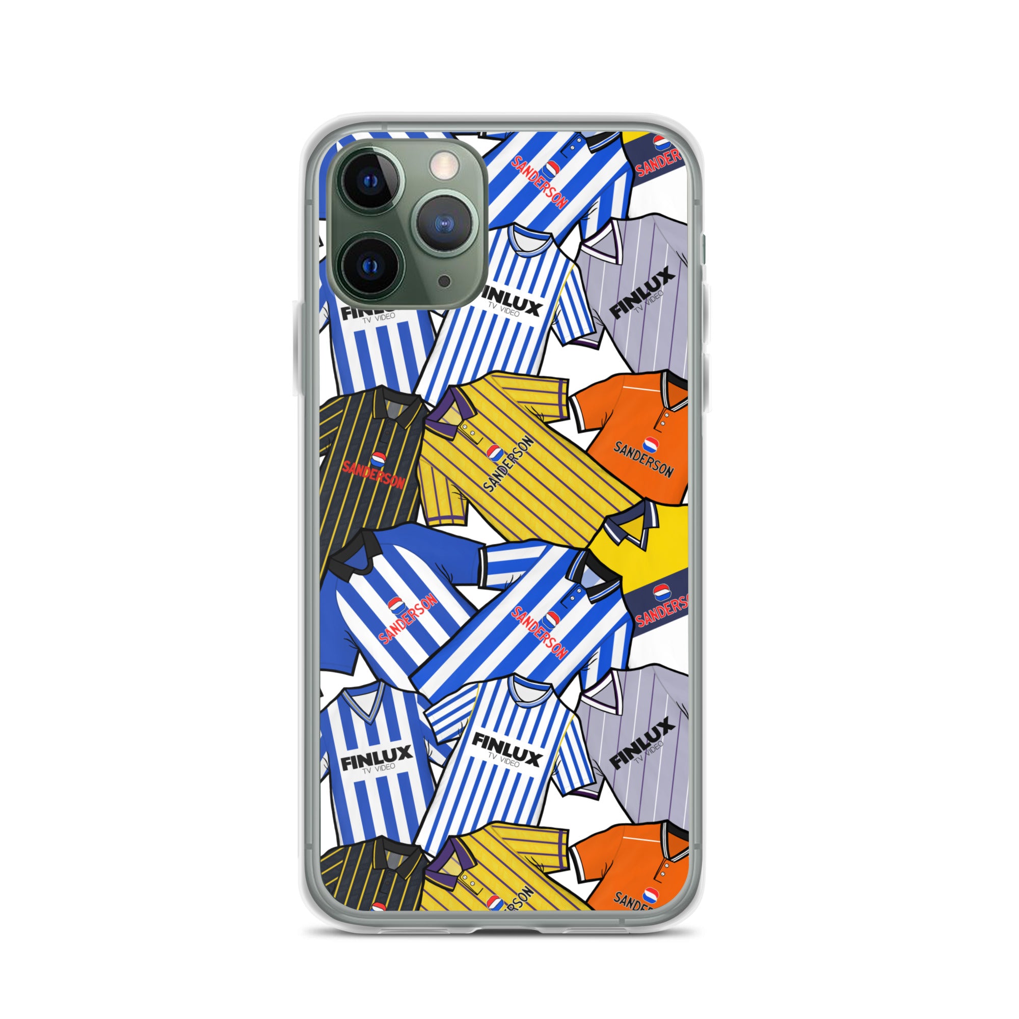 Sheff Wed Inspired Retro Shirts Clear Case for iPhone®
