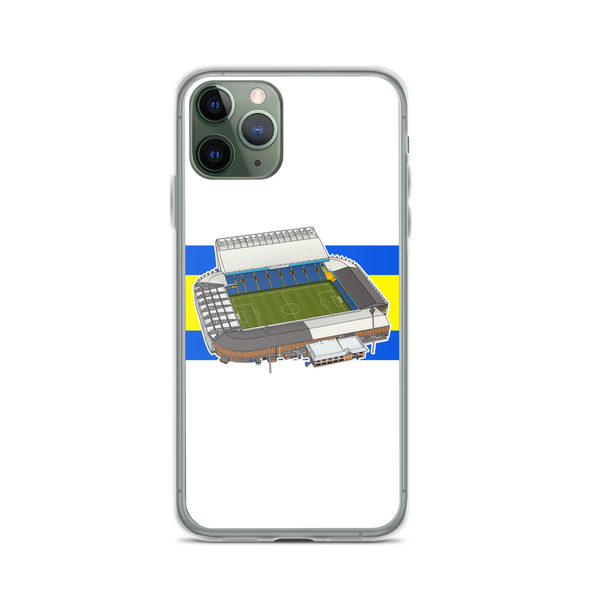 Elland Road Inspired Leeds Themed Clear Case for iPhone®