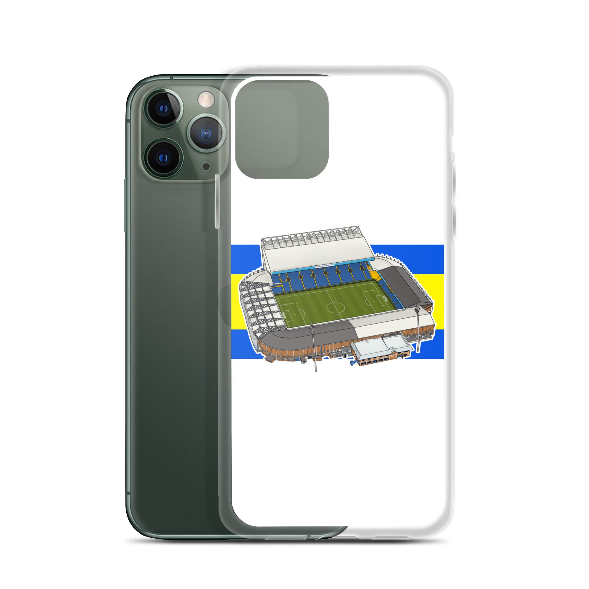 Elland Road Inspired Leeds Themed Clear Case for iPhone®