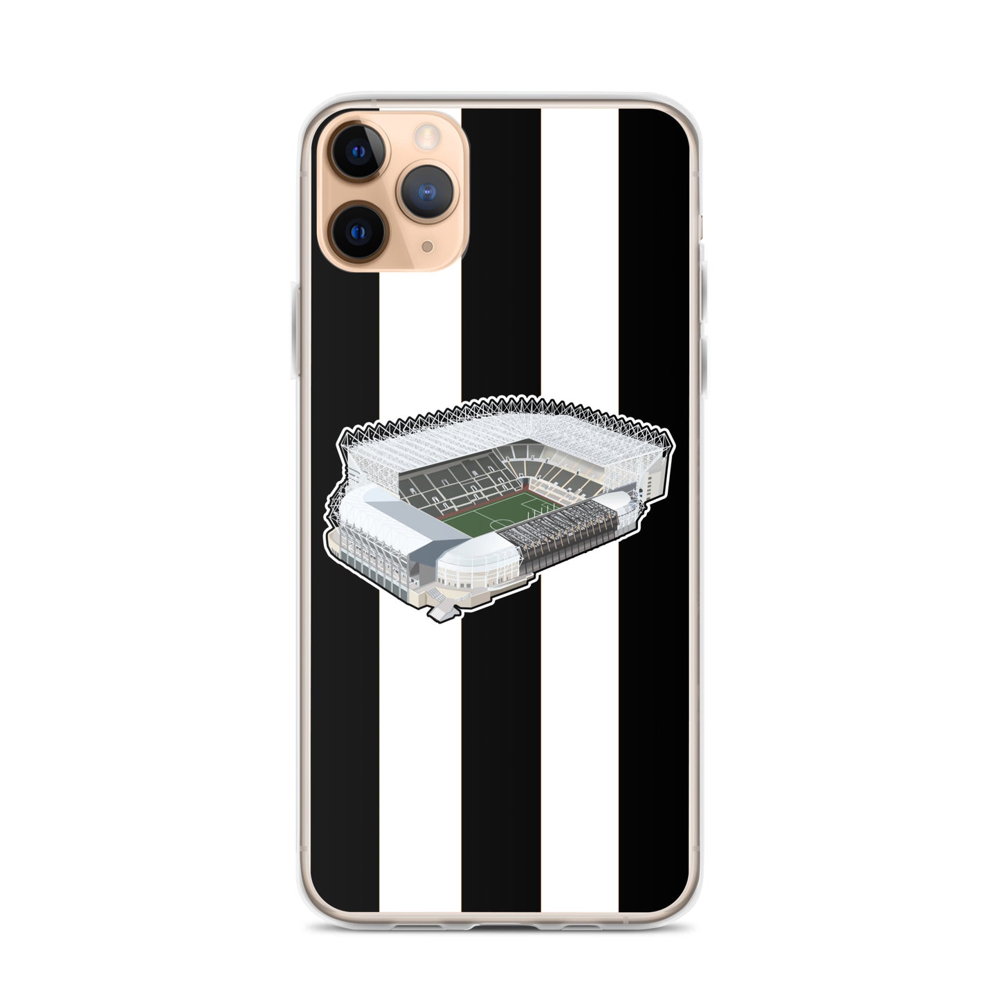 Home of Newcastle Artwork Themed Clear Case for iPhone